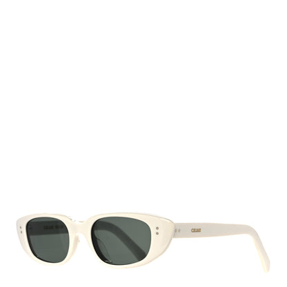 Celine Acetate Cat Eye Sunglasses CL40095U White 1 of 7