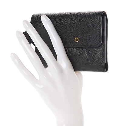 Louis Vuitton Empreinte Pont-Neuf Compact Wallet Black 2 of 6