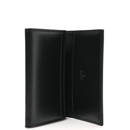 Gucci Boarded Plutone Calfskin GG Marmont Card Case Black 5 of 6