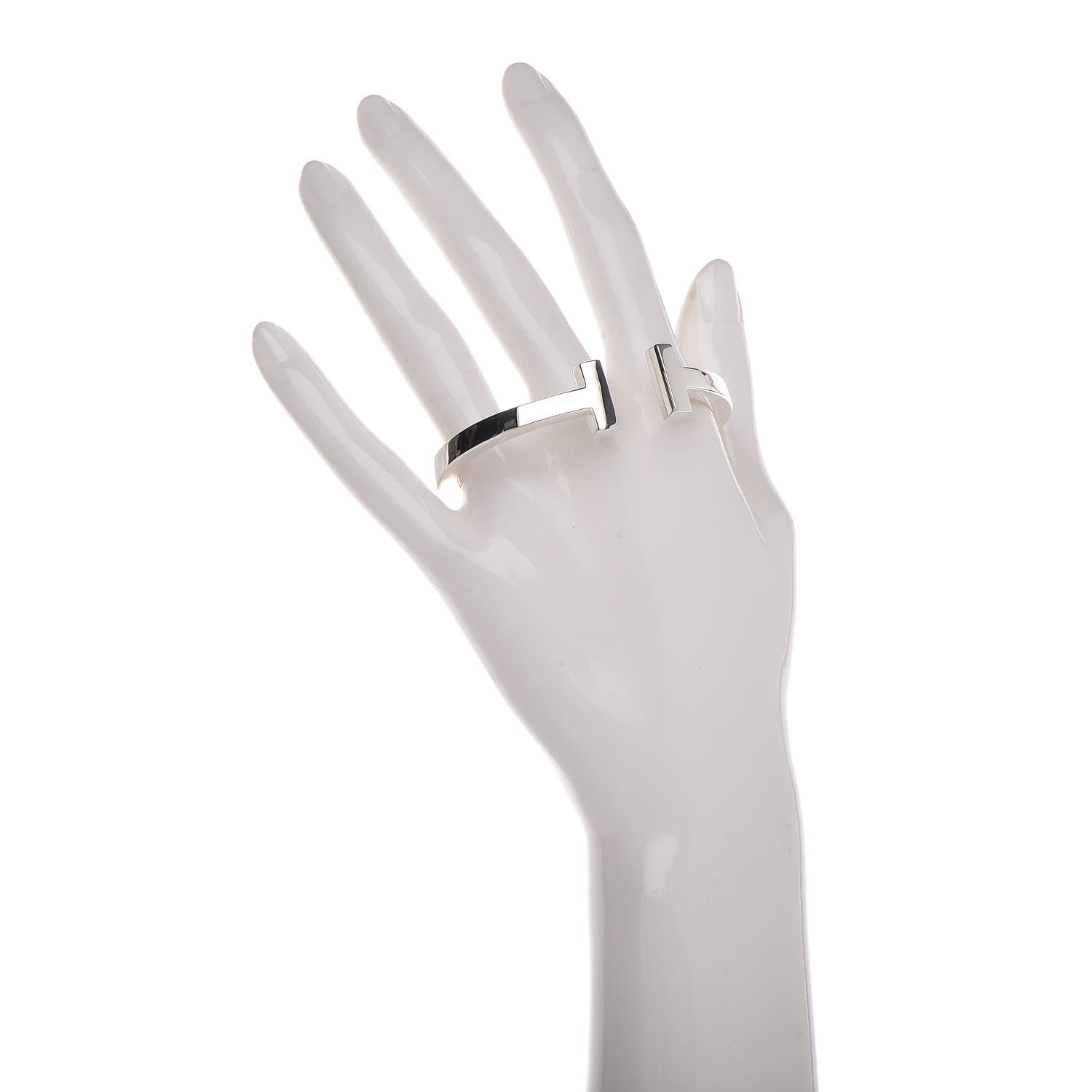 Tiffany Sterling Silver T Square Bracelet 2 of 5