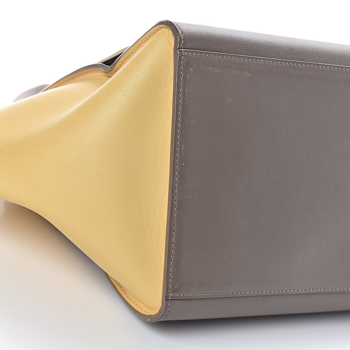 Smooth Calfskin Medium Tri-Color Trapeze Butter