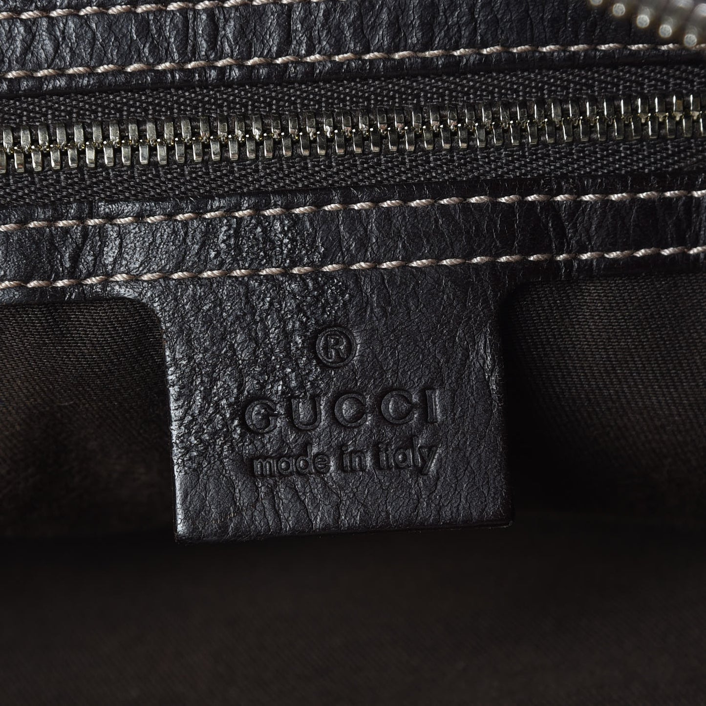 Monogram Web Pelham Studded Shoulder Bag Brown