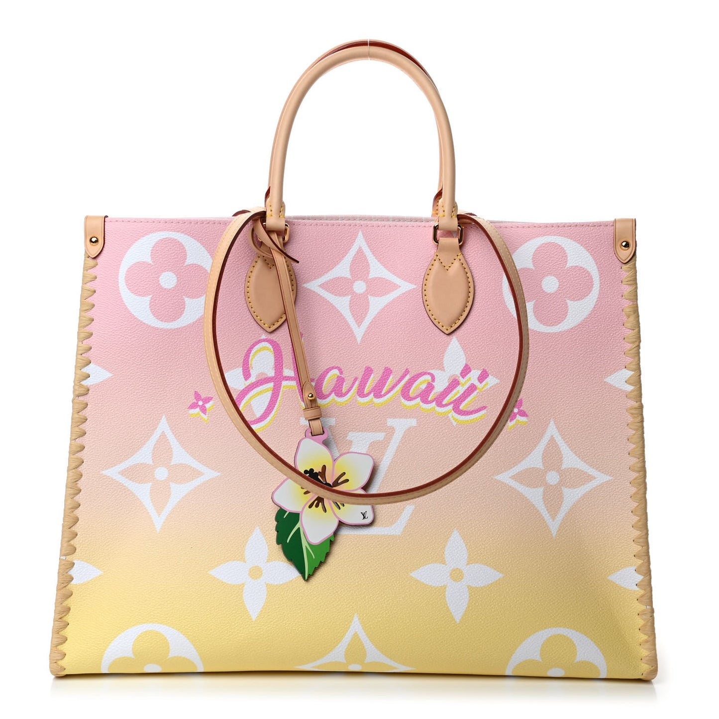 Monogram Giant By The Pool Hawaii Onthego GM Light Pink