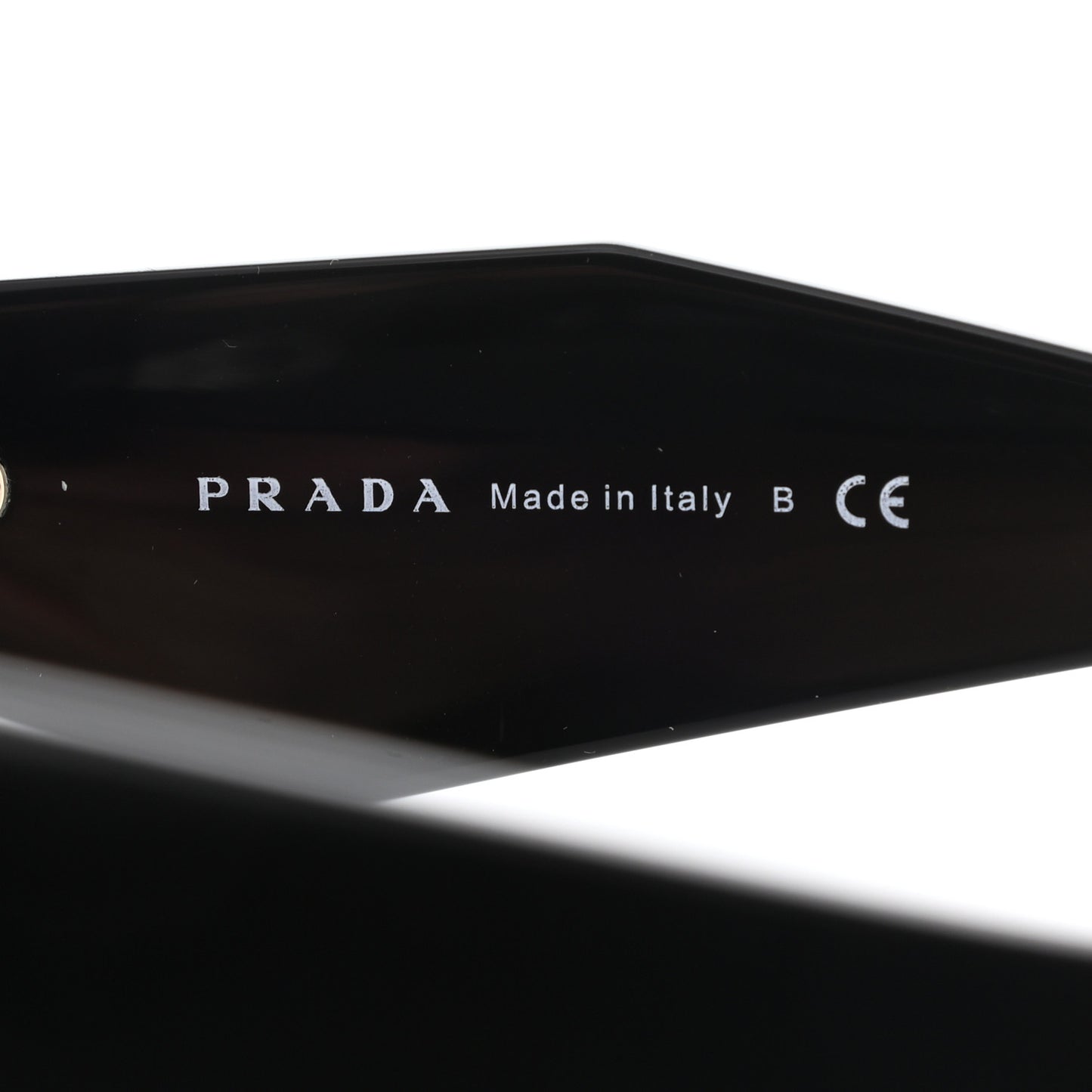 Acetate Symbole Sunglasses SPR 17W Black