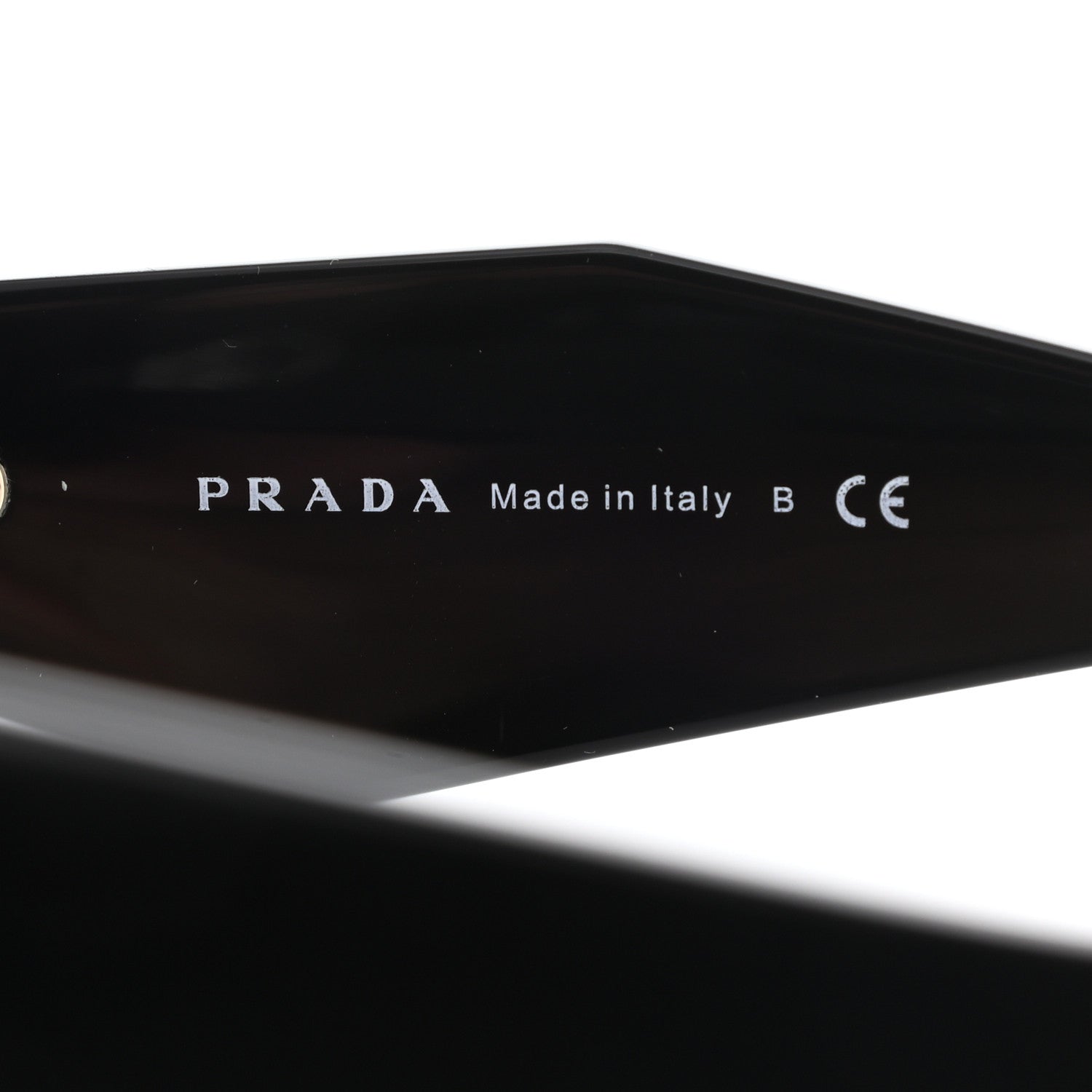 Prada Acetate Symbole Sunglasses SPR 17W Black 6 of 8