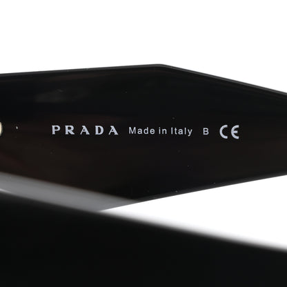 Prada Acetate Symbole Sunglasses SPR 17W Black 6 of 8
