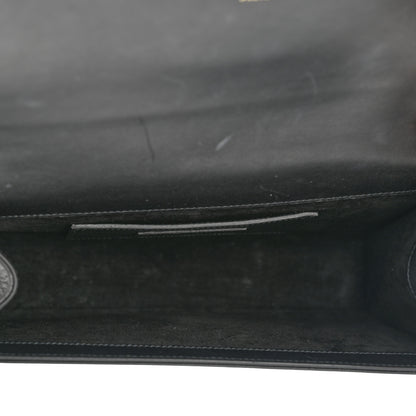 Saint Laurent Smooth Calfskin Medium Classic Monogram Kate Tassel Satchel Black 5 of 12