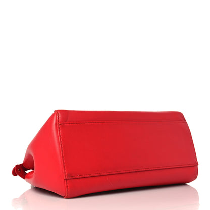Fendi Nappa Mini Peekaboo Iconic Satchel Fiamma 4 of 9