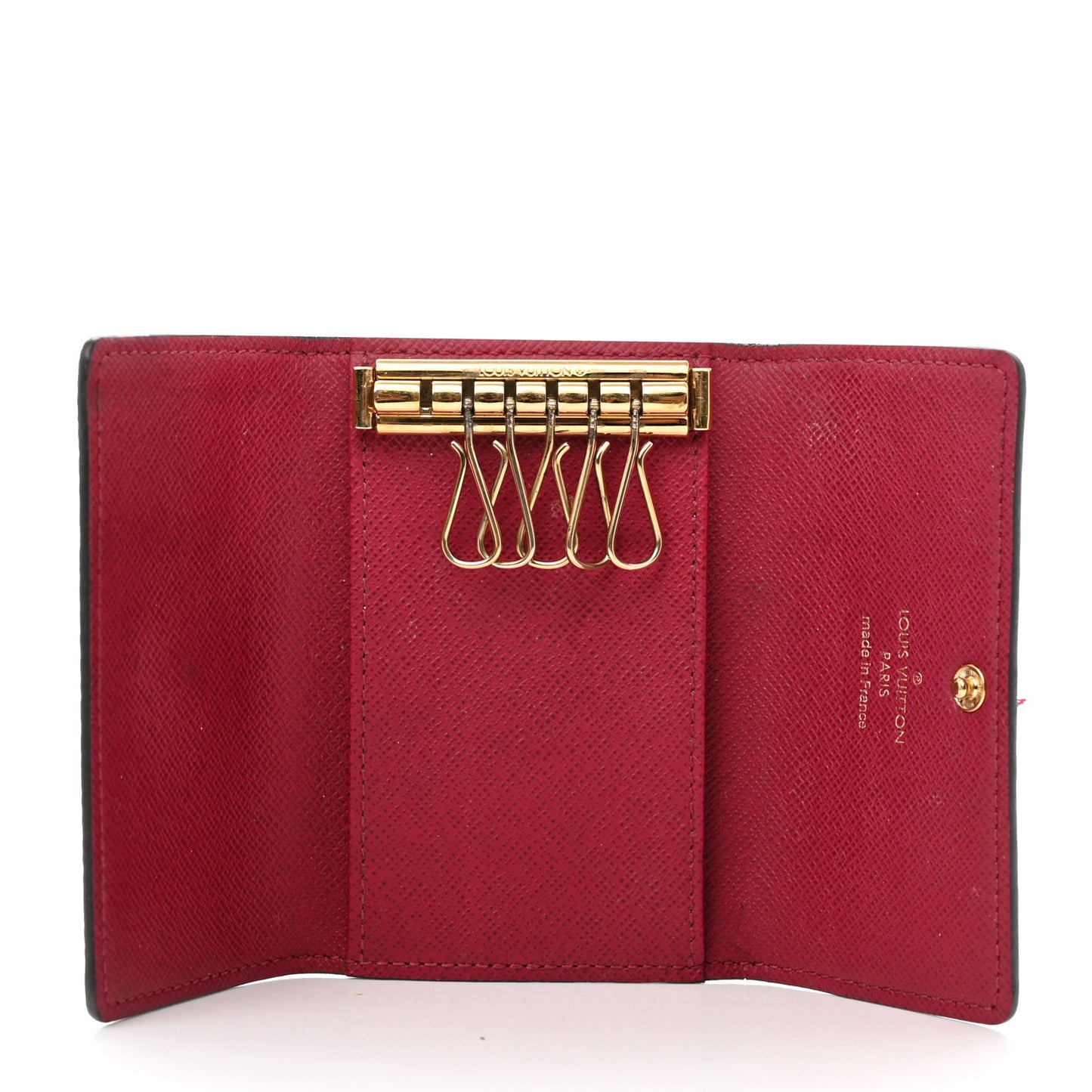 Monogram 6 Key Multicles Holder Fuchsia