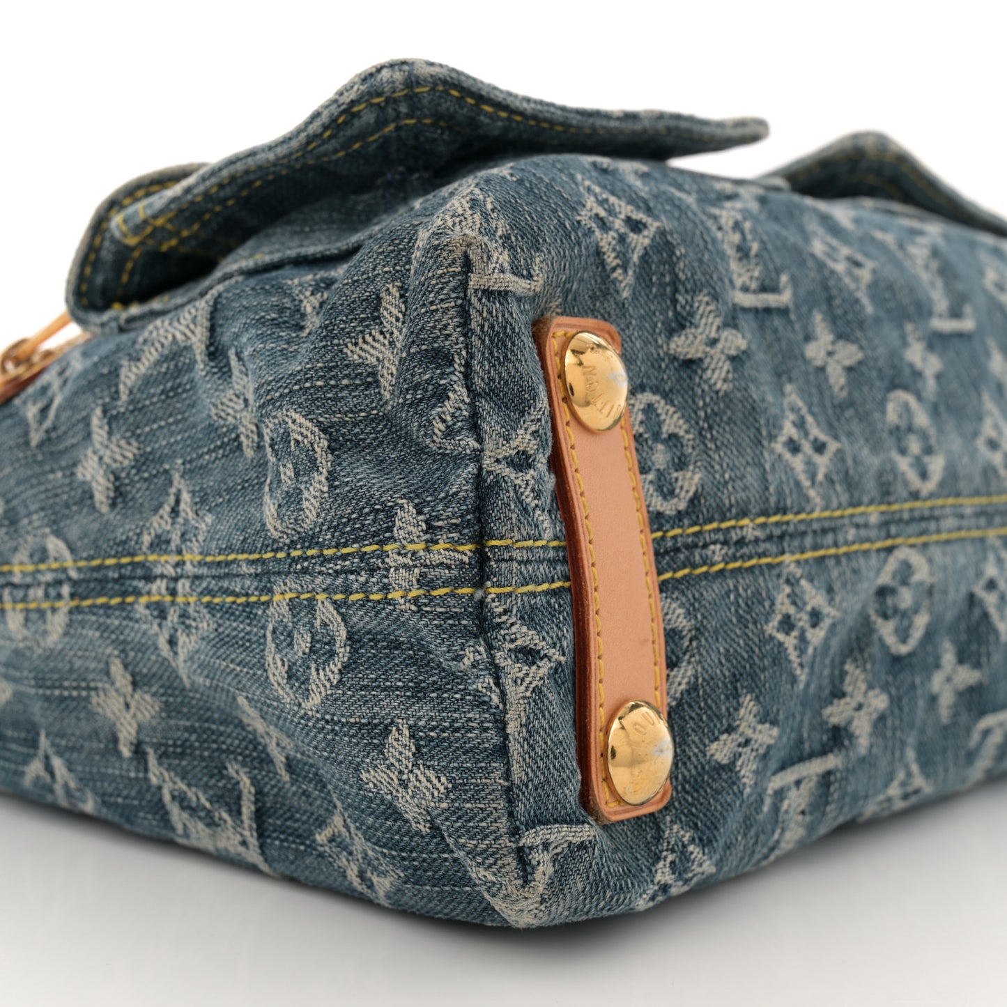 Monogram Denim Baggy PM Blue