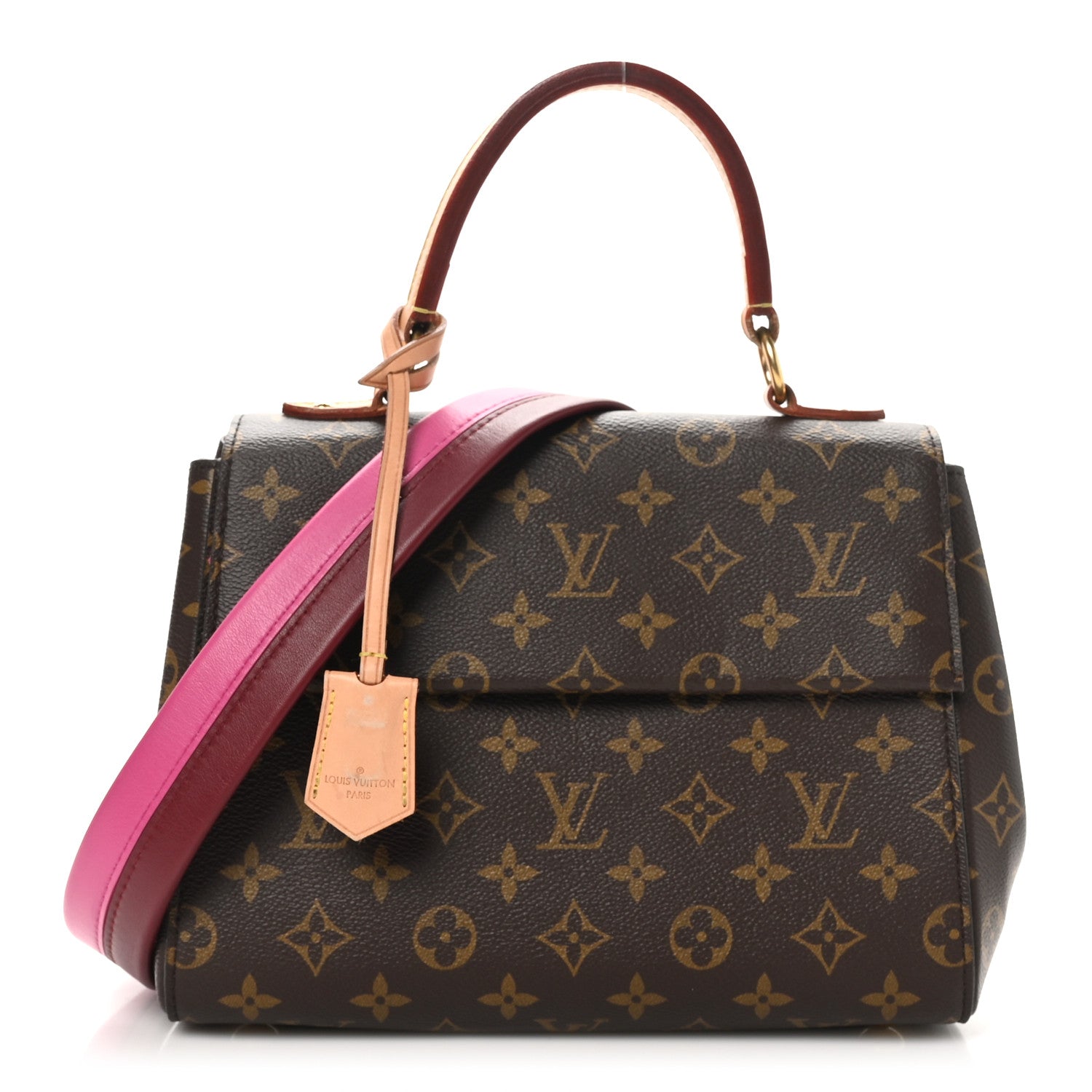 Louis Vuitton Monogram Cluny BB Bordeaux Fuchsia 1 of 9
