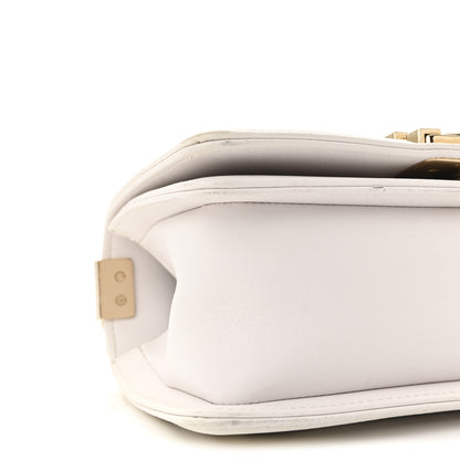 Chanel Calfskin Embroidered Small Boy Flap White 9 of 10