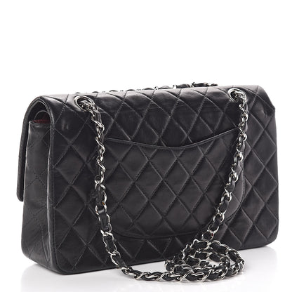 Chanel Lambskin Quilted Medium Double Flap Black 3 of 19