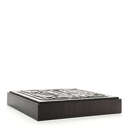 Hermes Wood Quadrige En Desordre Jewelry Box 2 of 10