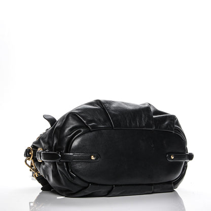 Prada Soft Calf Shoulder Bag Nero Black 4 of 9