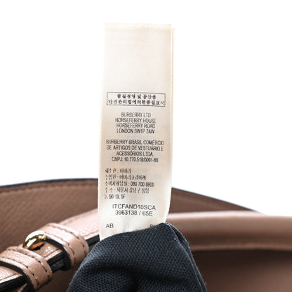 Burberry Grainy Calfskin House Check Medium Sycamore Dark Sand 7 of 12