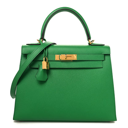 Hermes Epsom Kelly Sellier 28 Bambou 1 of 11