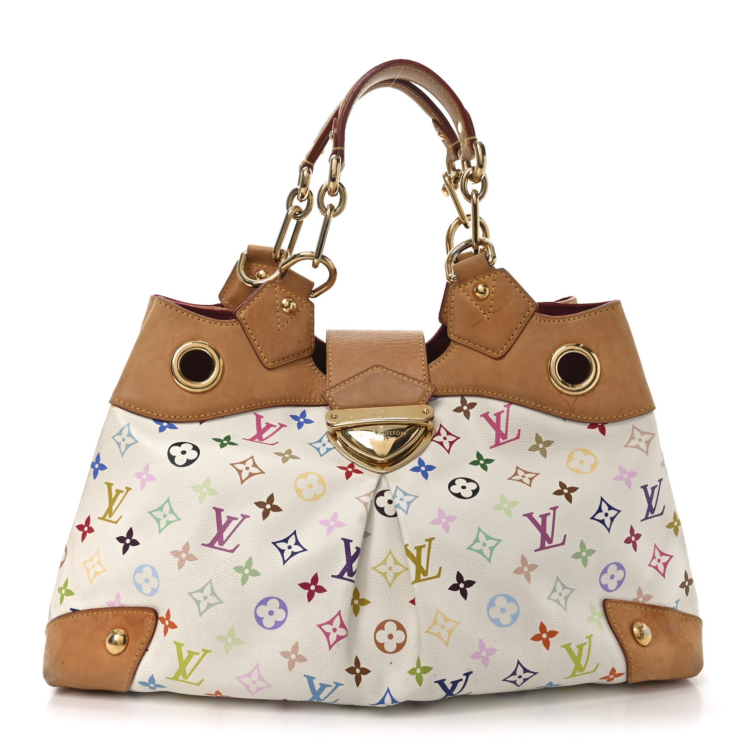 Louis Vuitton Monogram Multicolor Ursula White 1 of 10