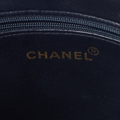 Chanel Lambskin CC Shoulder Bag Black 8 of 9