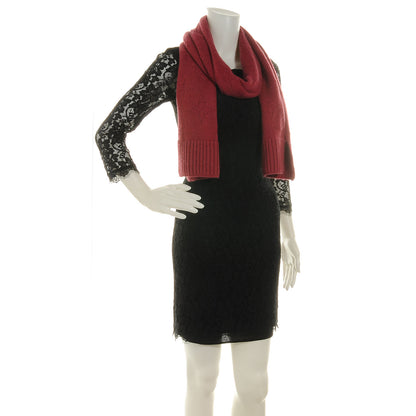 Louis Vuitton Cashmere Monogram Winter Scarf Pink 2 of 8
