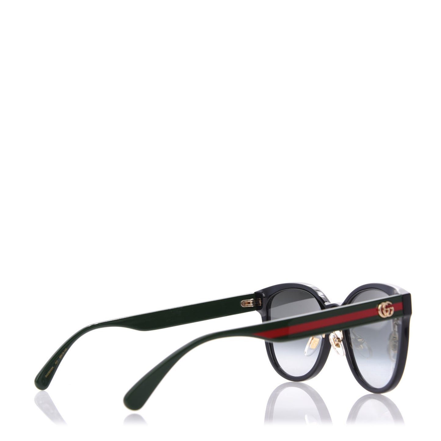 Acetate GG Web Round Eye Sunglasses GG0854SK Black