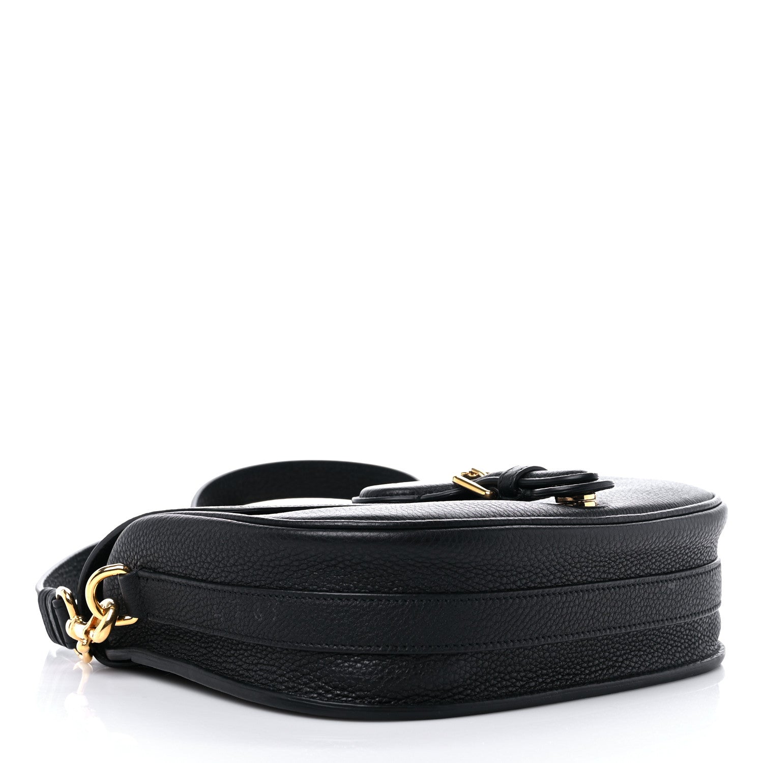 Christian Dior Grained Calfskin Medium Bobby Flap Black 4 of 11