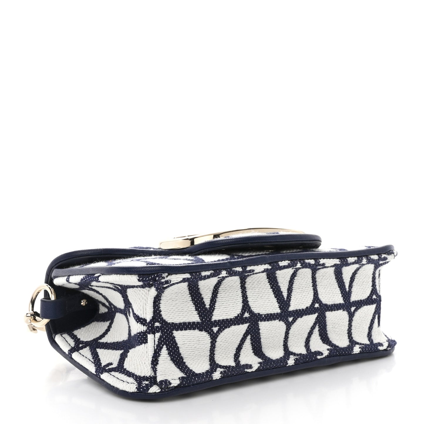Toile Iconographe Cotton Vlogo Small Loco Shoulder Bag White Worker