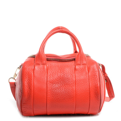 Alexander Wang Pebbled Lambskin Rockie Tang w Pale Gold Hardware 1 of 7
