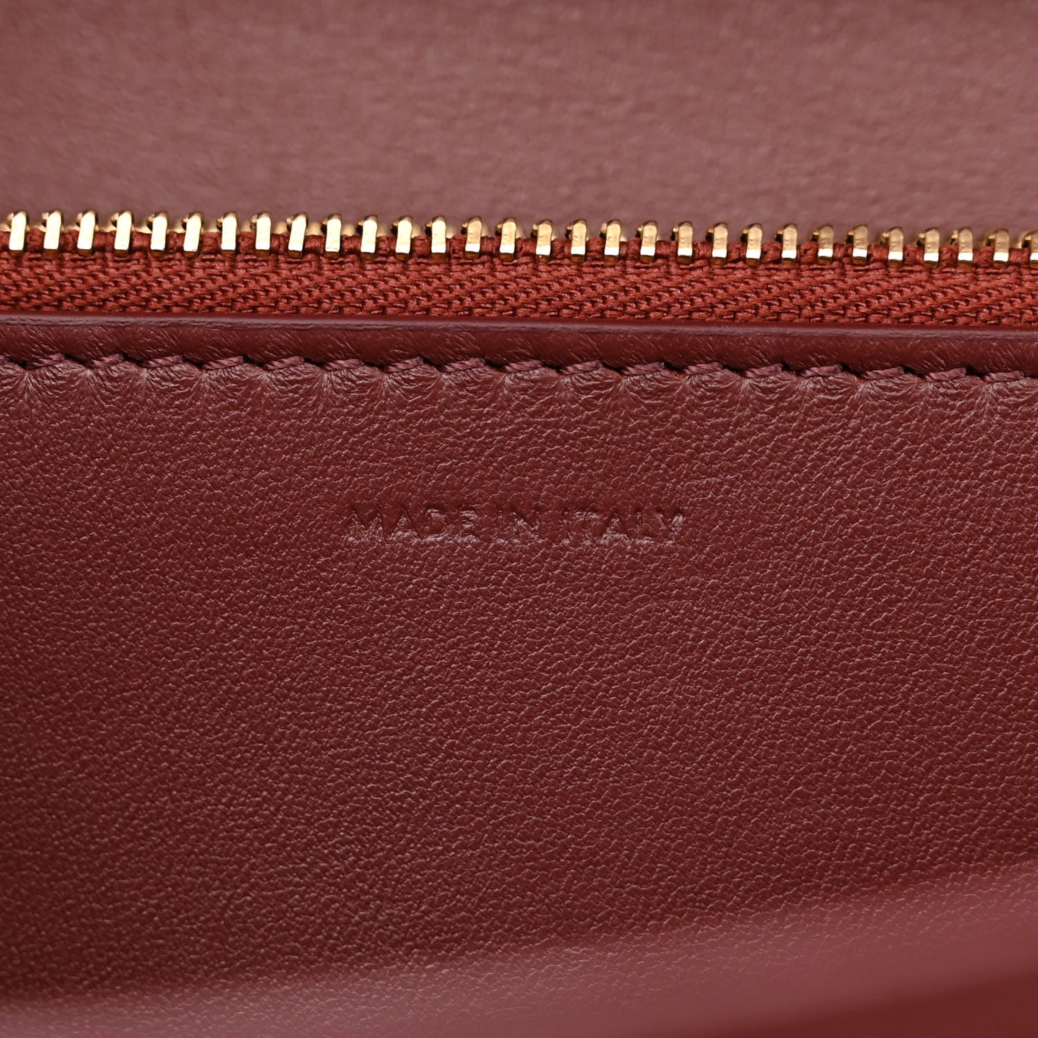 Celine Liege Calfskin Medium Classic Box Flap Bag Burgundy 7 of 11