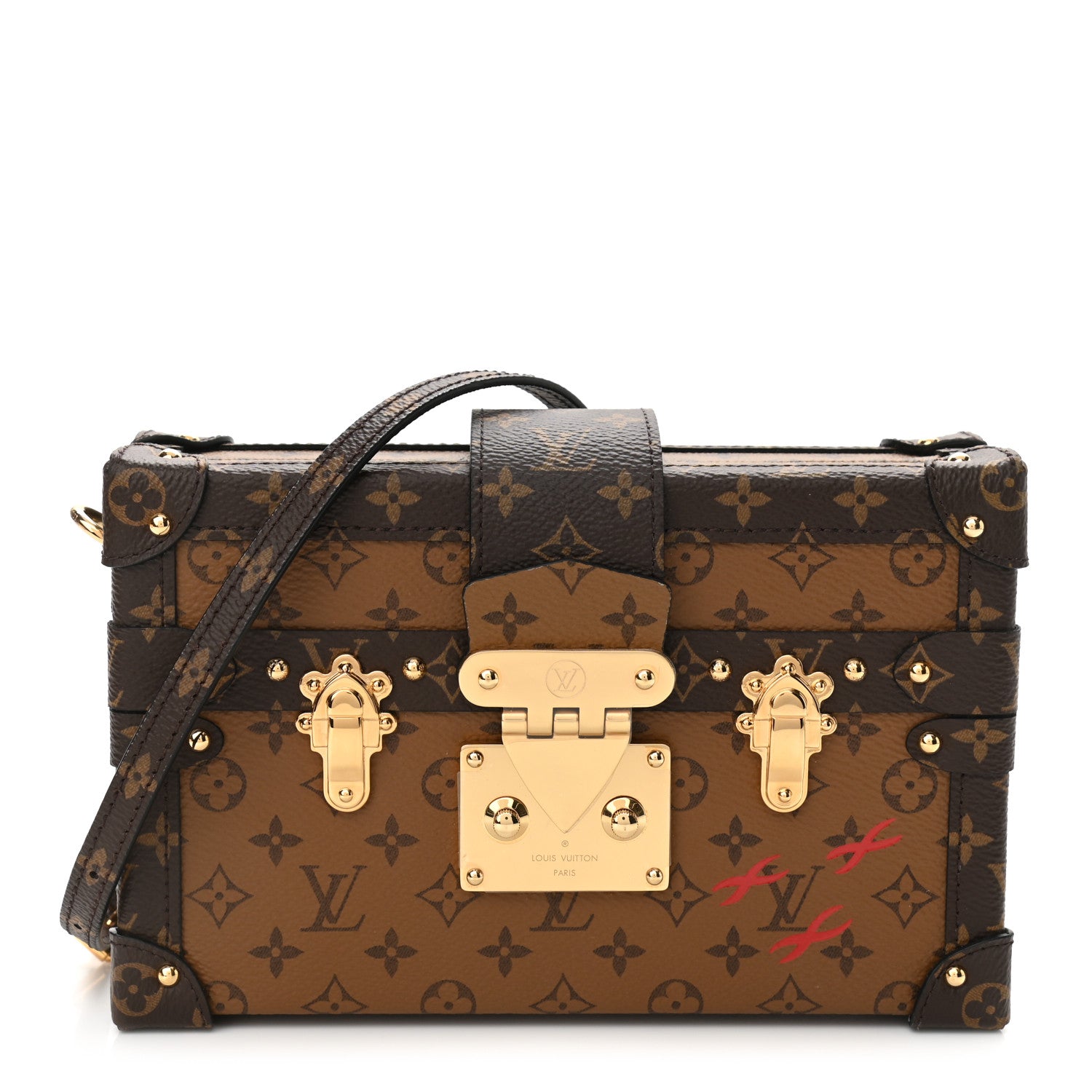 Louis Vuitton Reverse Monogram Petite Malle 1 of 9
