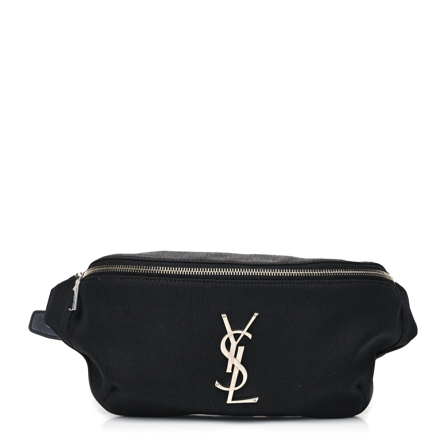 Canvas Monogram Belt Bag Black