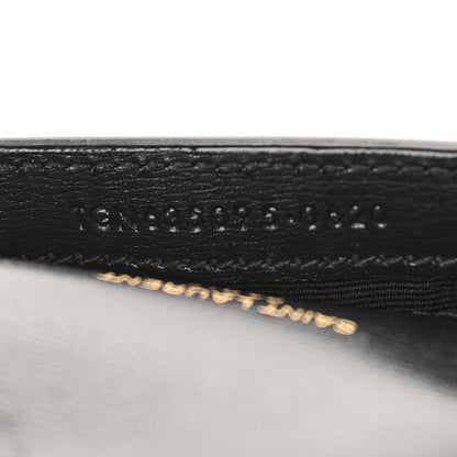 Saint Laurent Smooth Calfskin Monogram Phone Holder Crossbody Black 7 of 10