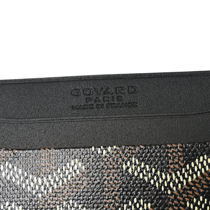 Goyard Goyardine Saint Sulpice Card Holder Black 6 of 7