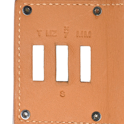 Hermes Barenia Kelly Extreme Dog Bracelet S Fauve 4 of 5