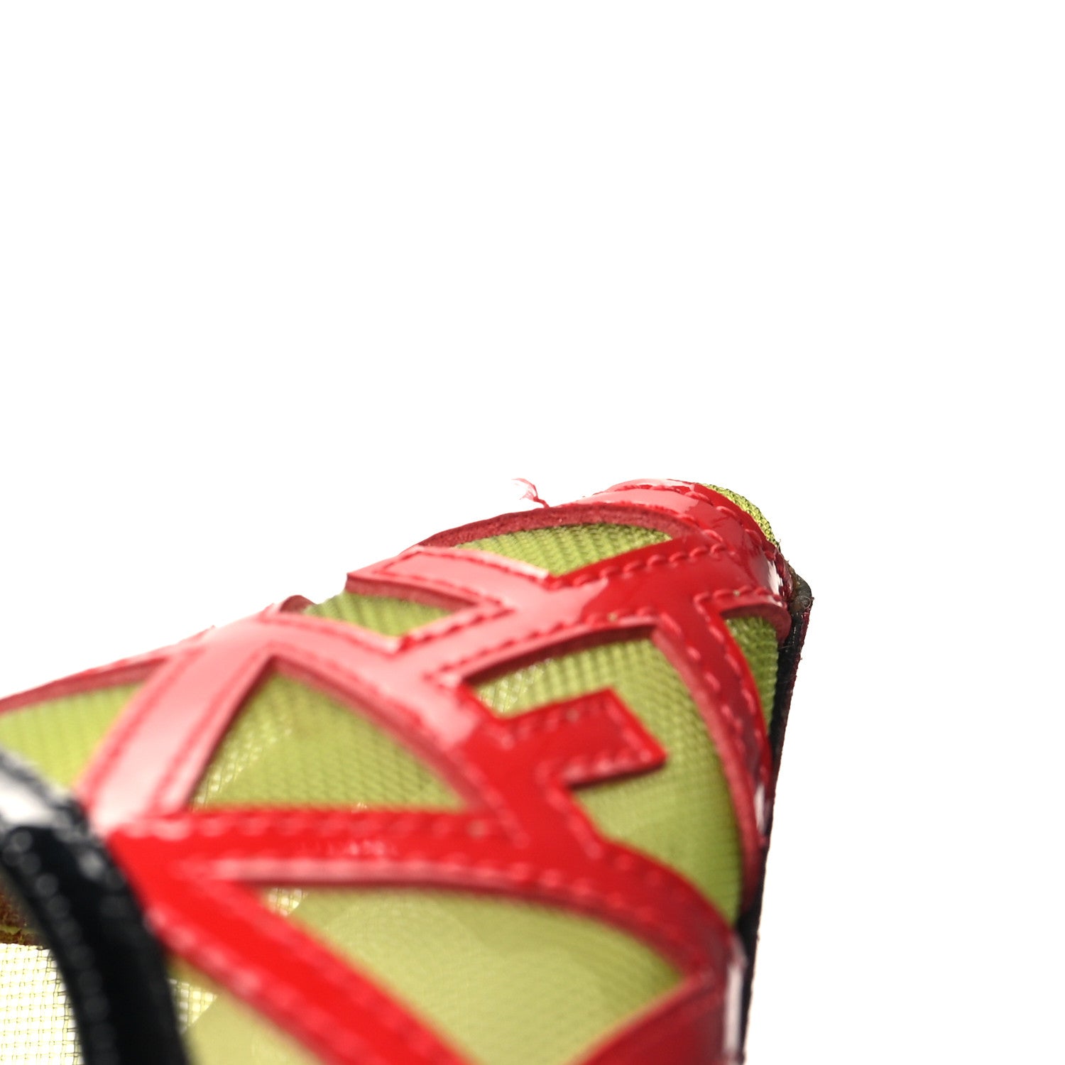 Christian Louboutin Patent Mosaique Rete Tititata 100 Pumps 38.5 Multicolor 8 of 8