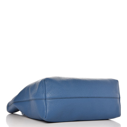 Prada Vitello Daino Tote Cobalto 5 of 9