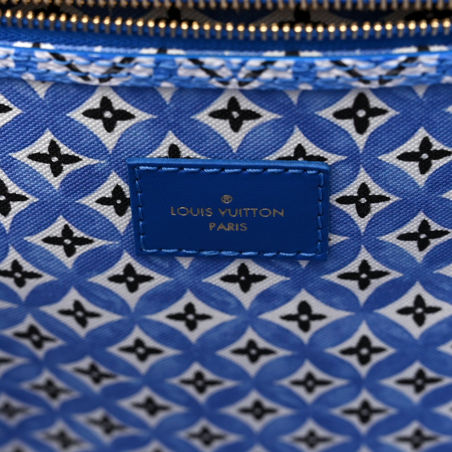 Louis Vuitton Monogram Giant By The Pool 2.0 Neverfull MM Blue 7 of 11
