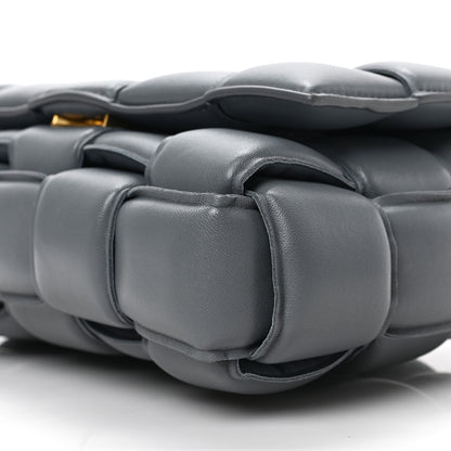 Bottega Veneta Nappa Maxi Intreccio Padded Cassette Crossbody Bag Thunder 8 of 8