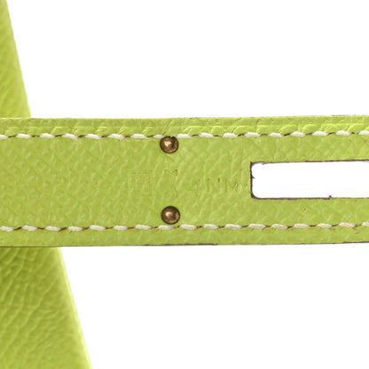 Hermes Epsom Birkin 35 Kiwi 6 of 11