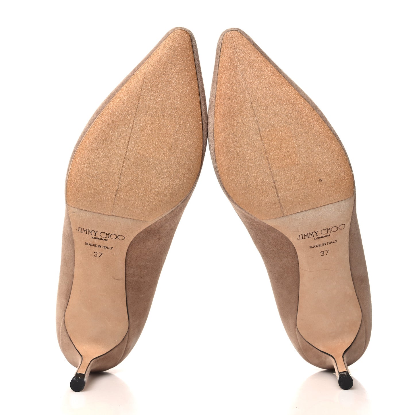 Suede Pointy Toe Romy 60 Pumps 37 Beige
