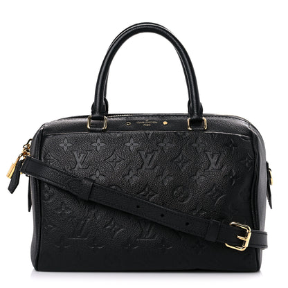 Louis Vuitton Empreinte Speedy Bandouliere 25 NM Black 1 of 16