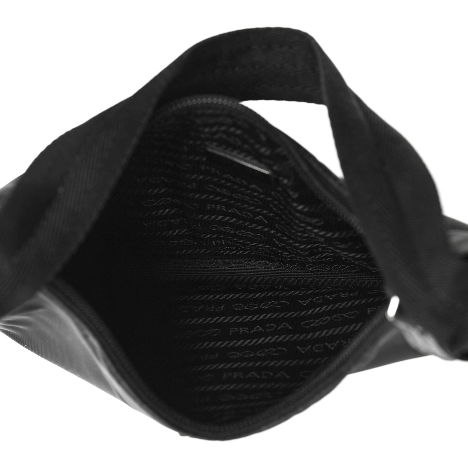 Prada Tessuto Nylon Mini Re-Edition 2000 Bag Black 5 of 13