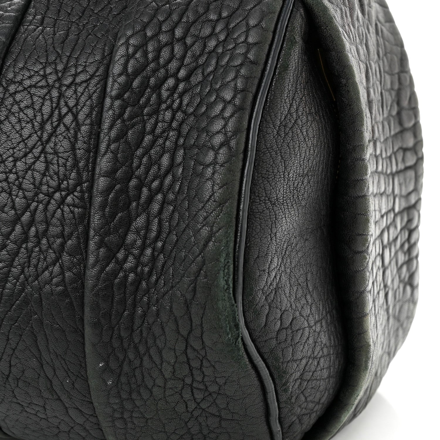 Alexander Wang Pebbled Lambskin Rocco Black Antique Brass Hardware 11 of 13