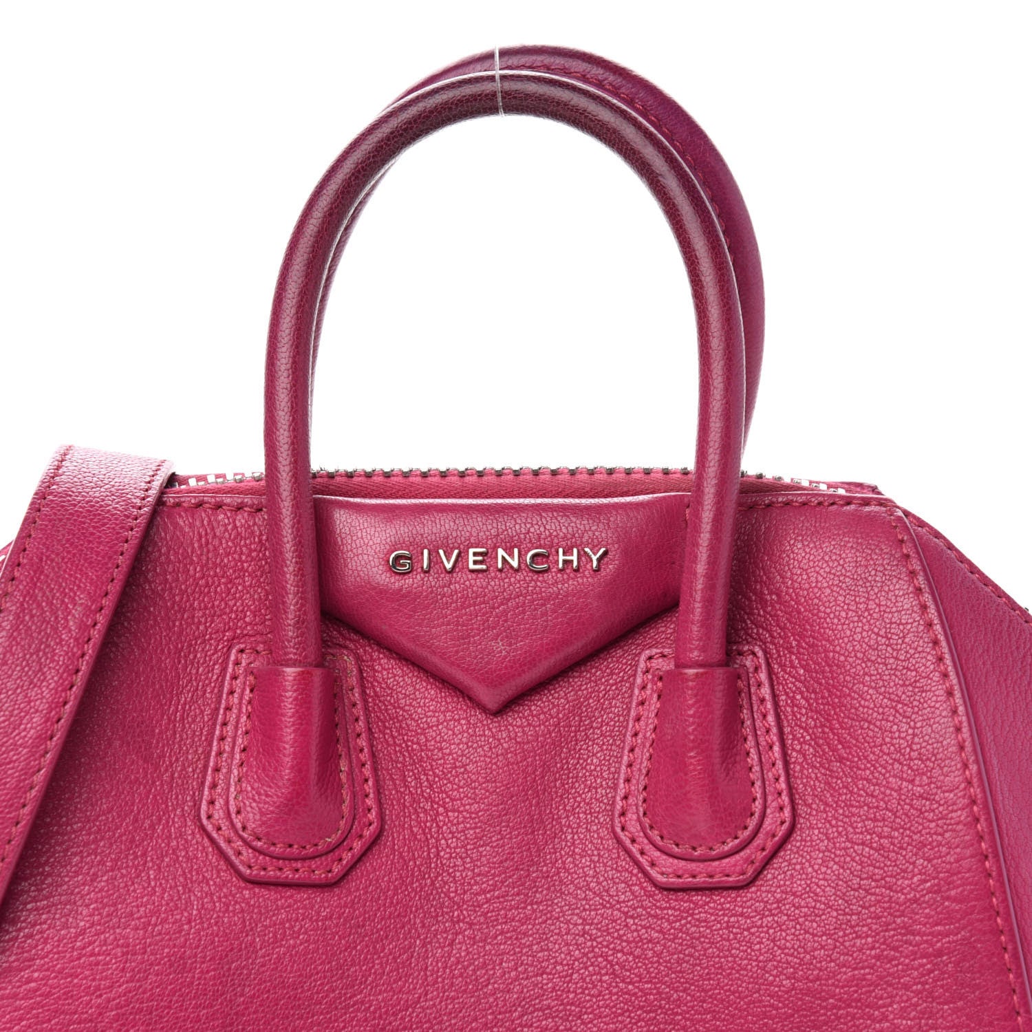 Givenchy Sugar Goatskin Mini Antigona Fig Pink 14 of 14