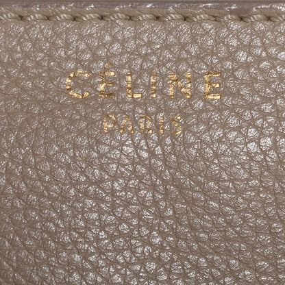 Celine Pebbled Calfskin Mini Luggage Taupe 9 of 10