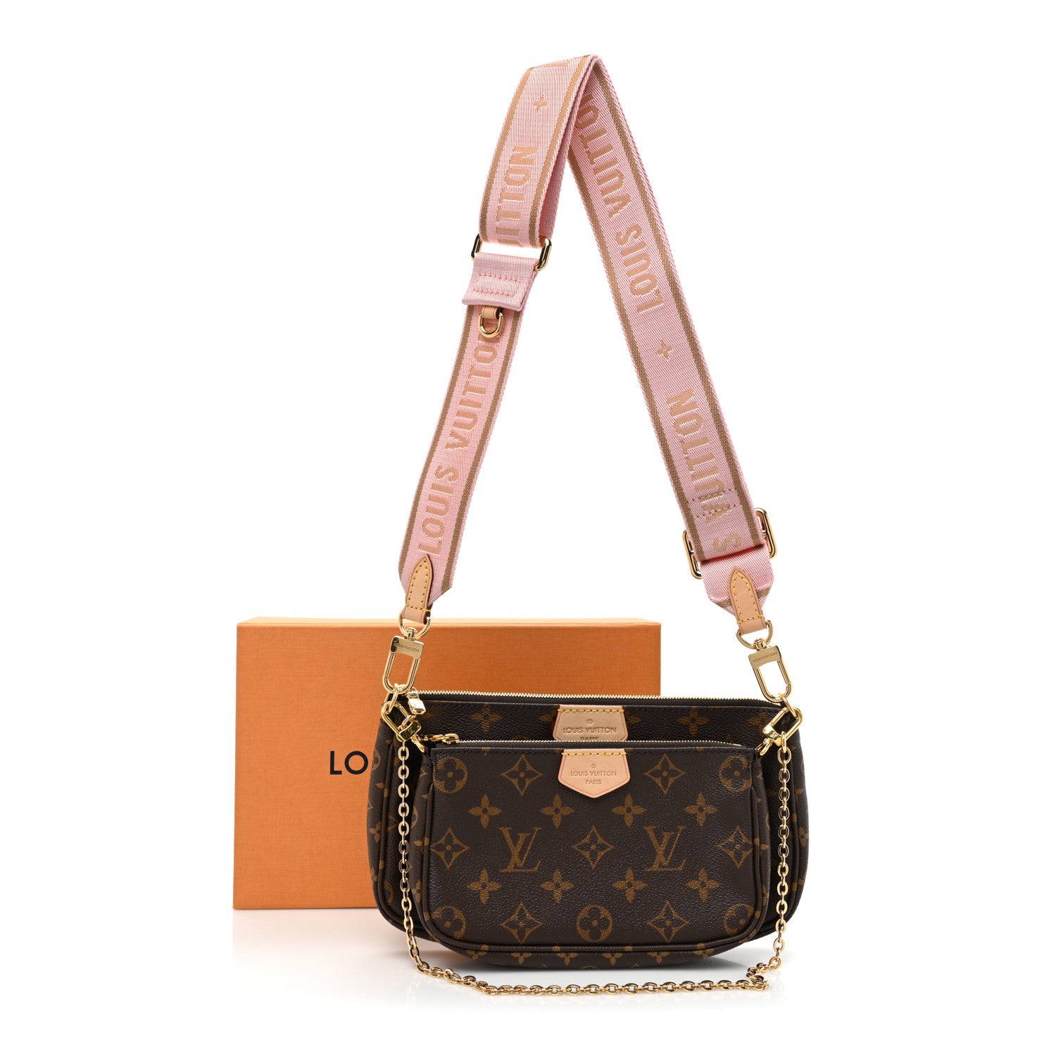 Louis Vuitton Monogram Multi Pochette Accessories Rose Clair 12 of 12