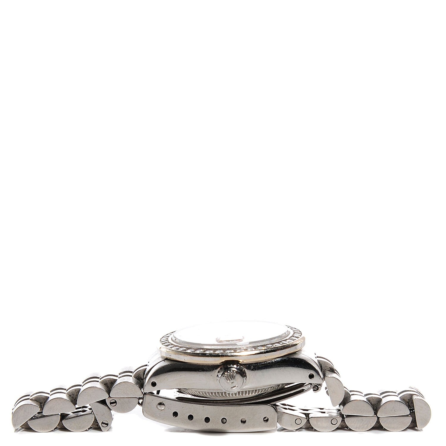 Rolex Stainless Steel Diamond Mother of Pearl 26mm Oyster Perpetual DateJust Watch 7 of 11