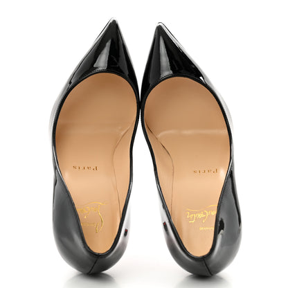 Christian Louboutin Patent Pigalle Follies 100 Pumps 35 Black 2 of 11