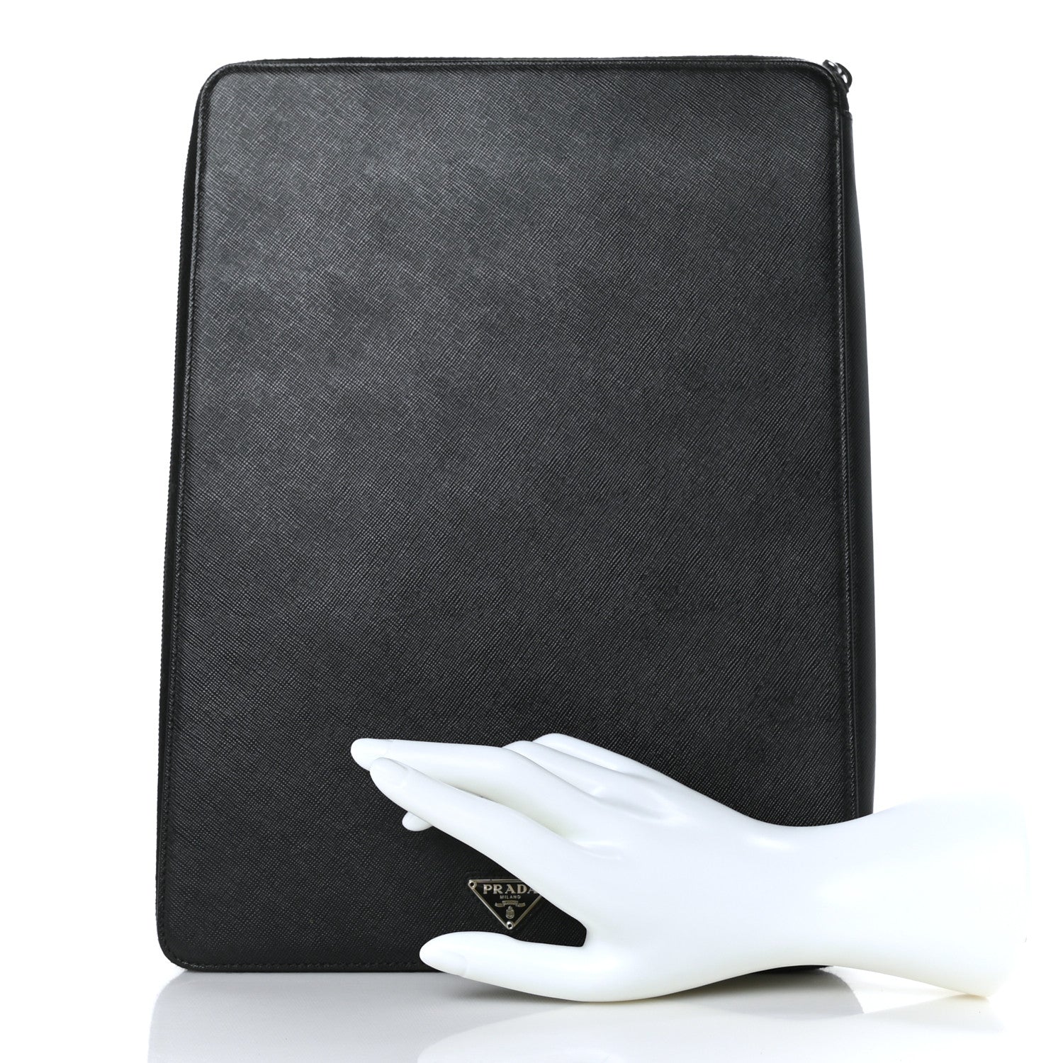 Prada Saffiano Agenda Organizer Case Black 2 of 8