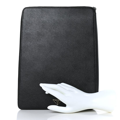 Prada Saffiano Agenda Organizer Case Black 2 of 8